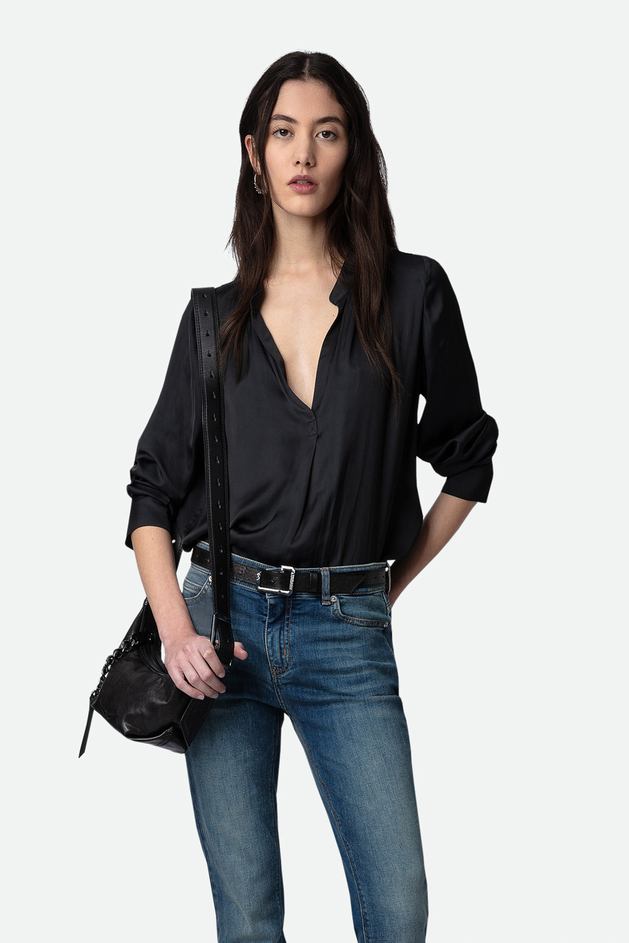 Tink Satin Blouse