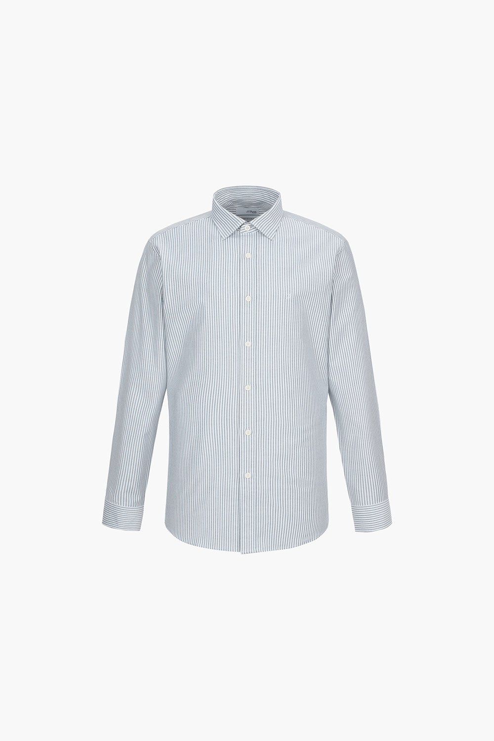 옥스포드 스트라이프 954 컴포터블(뉴 캐주얼 핏) 셔츠 그린 SE4FM22LS954SGE