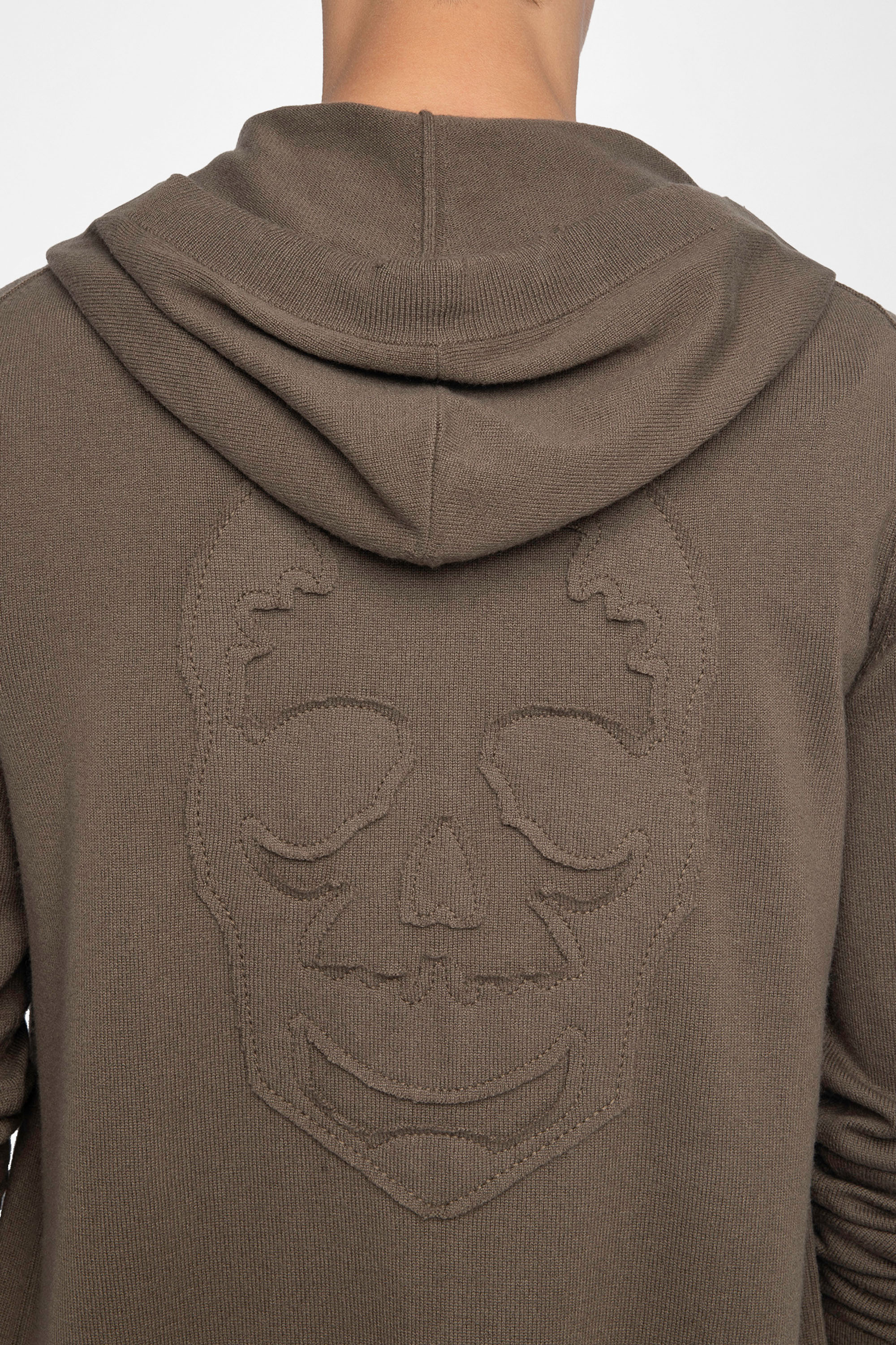 Clash Western Zip-Up Cardigan