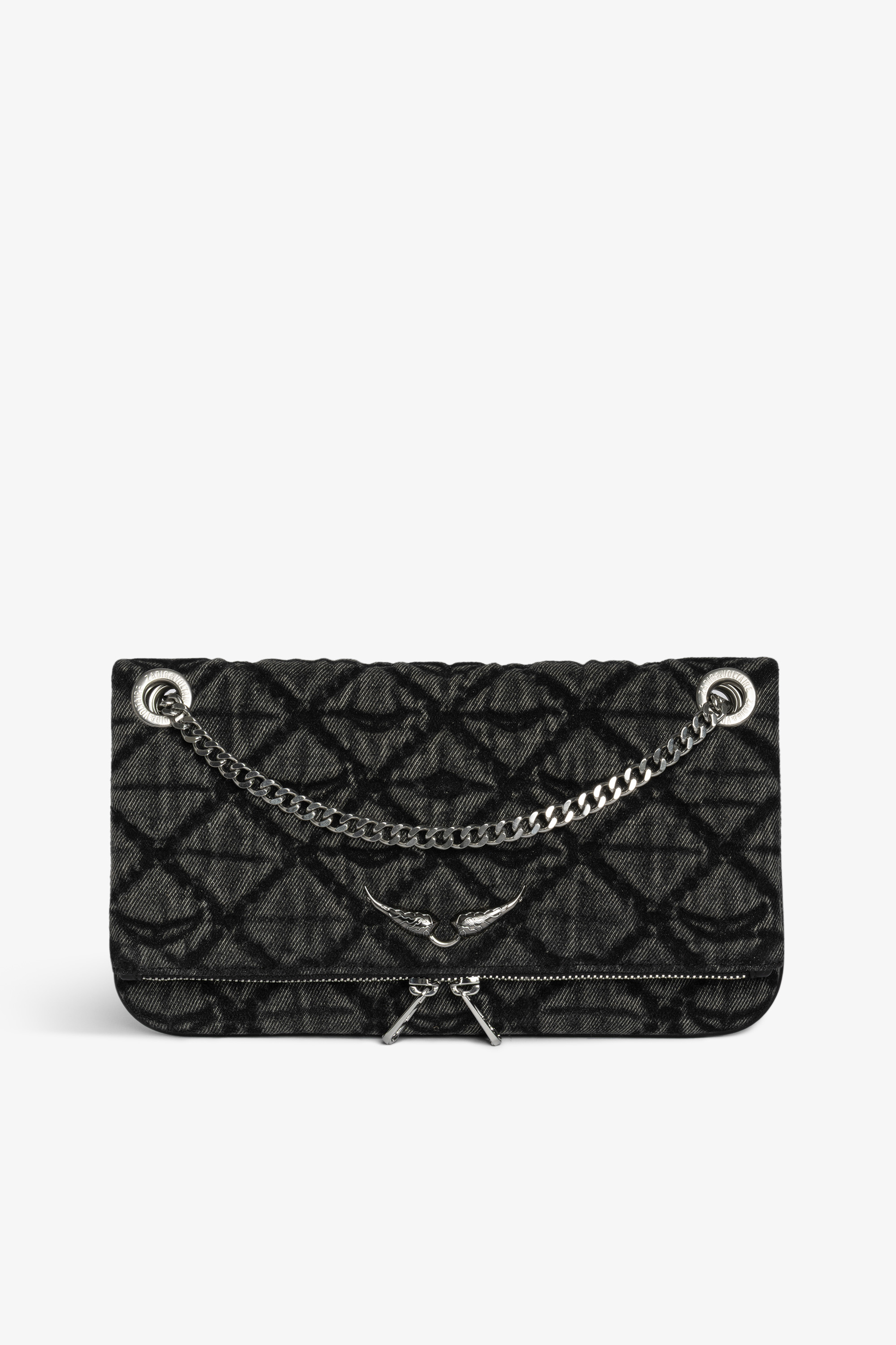 Rock Monogram Denim Bag