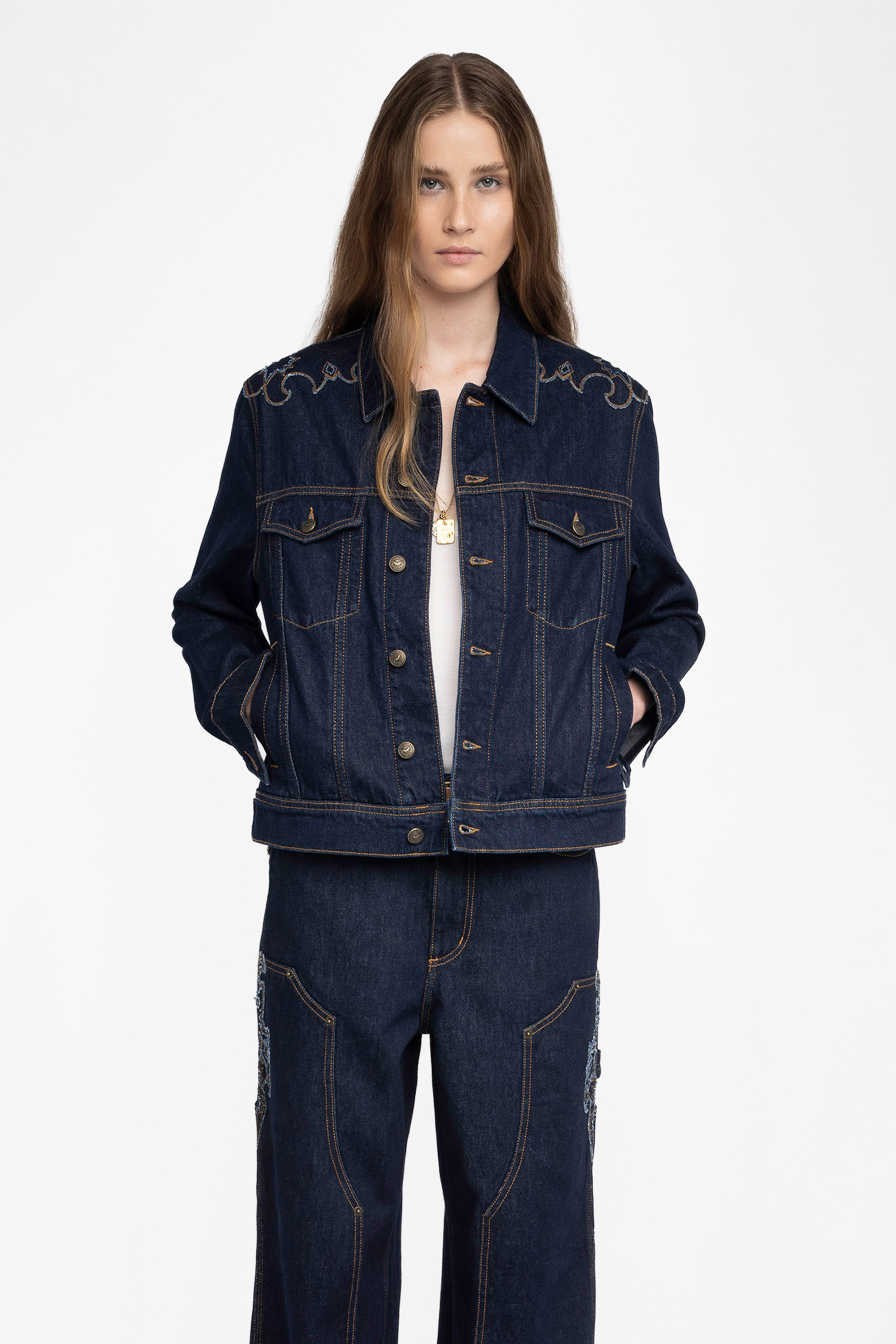 Bases Western Denim Jacket