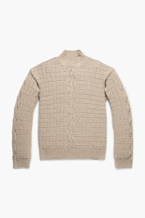 KAMIL 코튼 헨리넥 긴소매 니트 24-4 177 0169LB