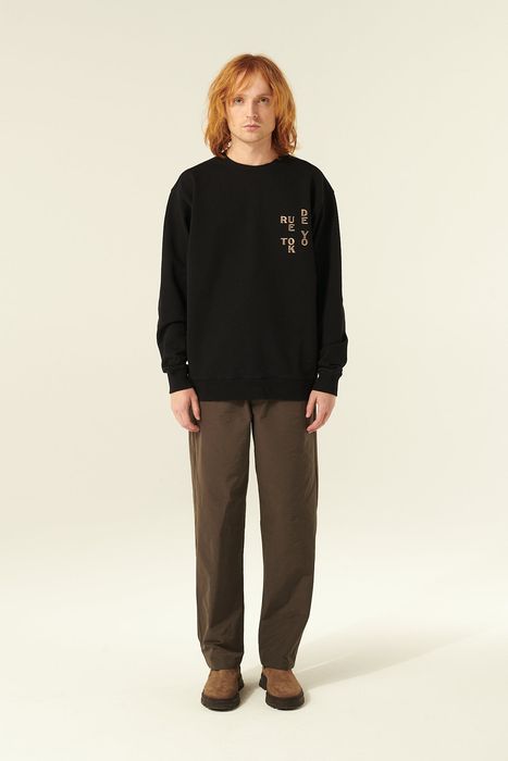 TRU 코튼 스웻 긴소매 티셔츠 24 4 172 0031 B