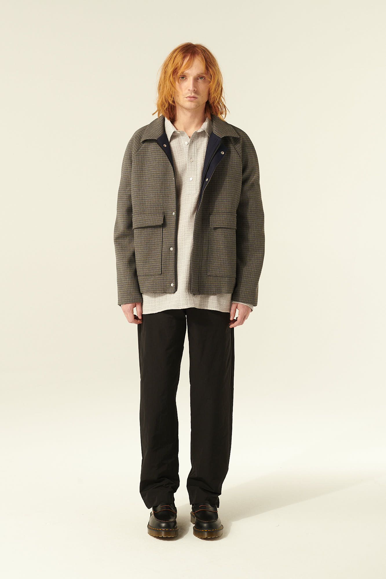 CHRISTIAN 레글런 발마칸 101 다크그레이 하프코트