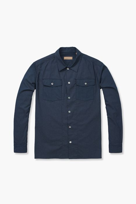 SEFTON 린넨 버튼 다운 투 포켓 셔츠 242 170 0101NBS