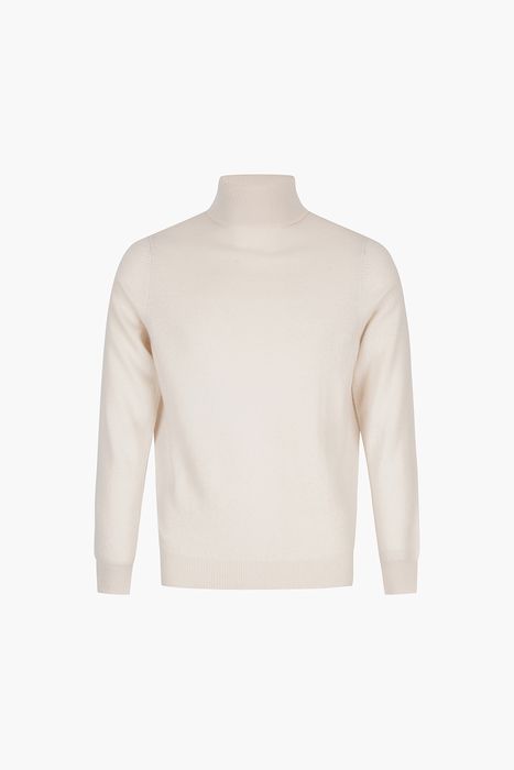캐시미어 터틀넥 긴소매 니트 5F707AURORAIVORY