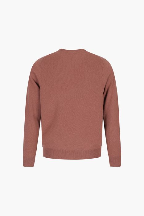 ROUND 캐시미어 크루넥 긴소매 니트 5F701AURORADK PINK