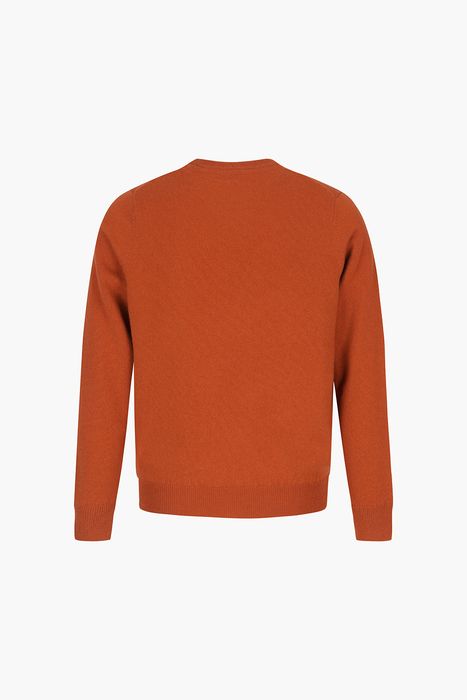 ROUND 캐시미어 크루넥 긴소매 니트 5F701AURORAORNAGE