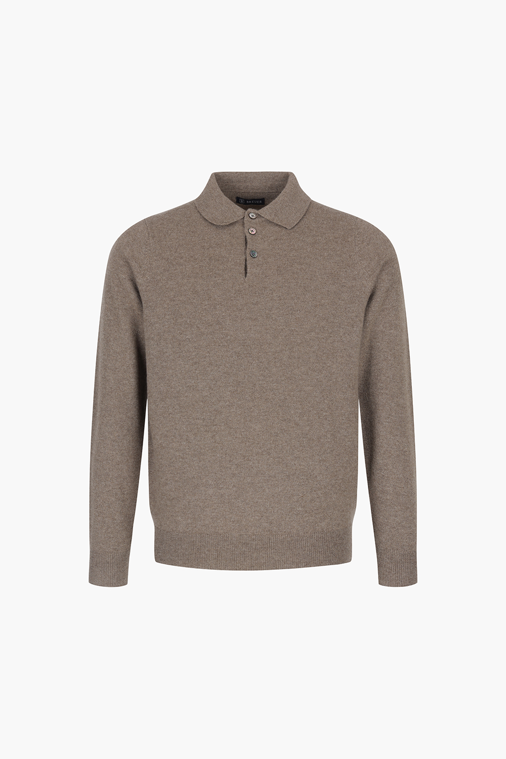 캐시미어 폴로 긴소매 니트 5F702AURORABROWN