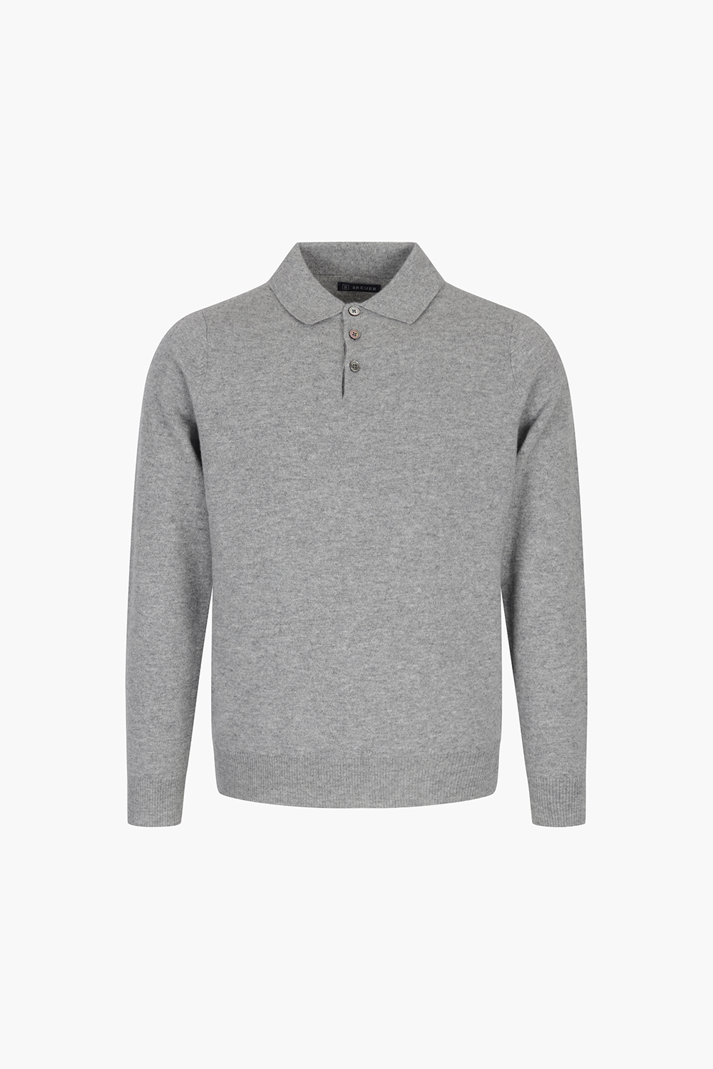 캐시미어 폴로 긴소매 니트 5F702AURORALT GREY