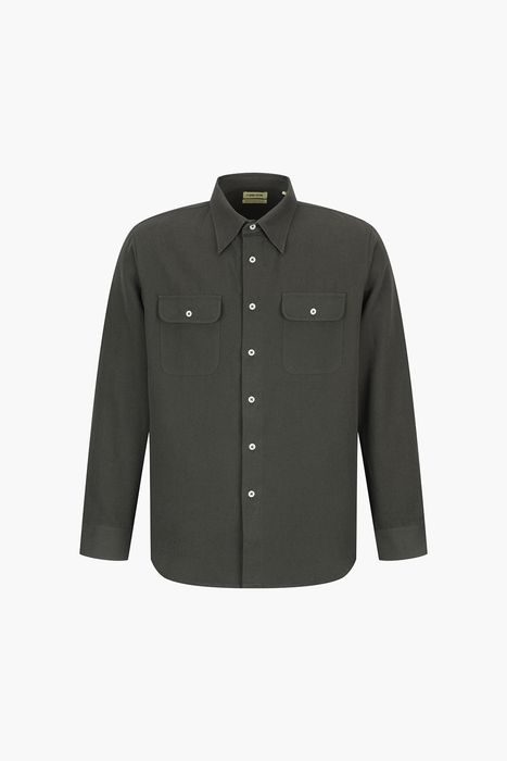 ARTIST 면 혼방 투 포켓 셔츠 CH43ME012VE001