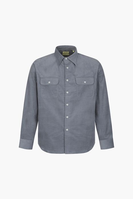 ARTIST 코튼 투 포켓 셔츠 CH43CO004BL008
