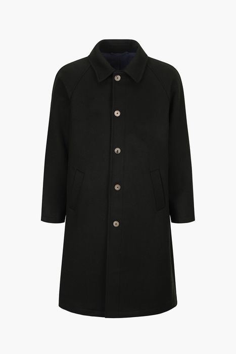 CAMARGUE 울 맥 블렌디드 롱 코트 MT57BISLA002VE009