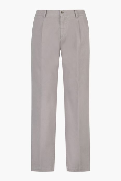 코튼 가먼트다잉 스트레이트 캐주얼 팬츠 CARIBE SKT226D04