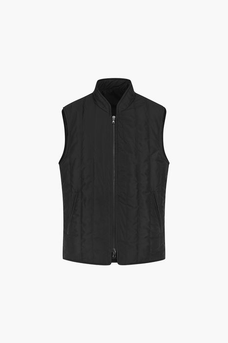 헨리넥 퀼팅 경량 베스트 PETERNY000300