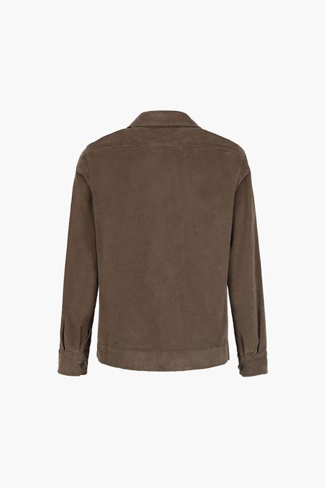 코튼 코듀로이 셔츠형 캐주얼 자켓 3404BROWN