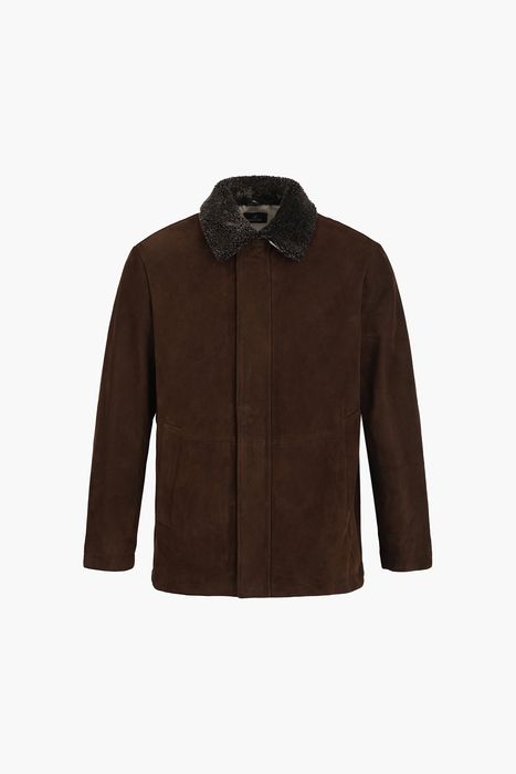 램스킨 시어링 넥 무스탕 점퍼 85P132SKAN030