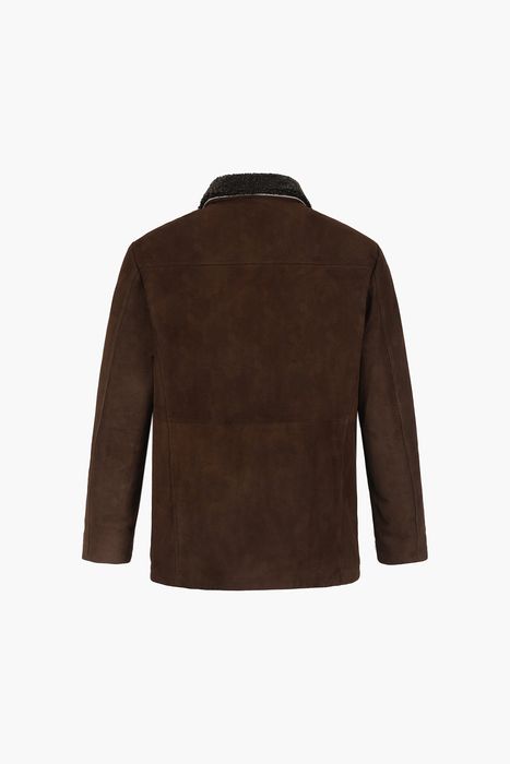 램스킨 시어링 넥 무스탕 점퍼 85P132SKAN030