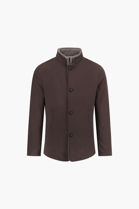 울 안감 하이넥 다운 점퍼 85T017GERY020