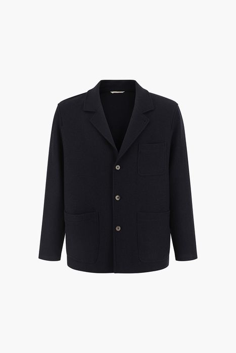 TRAVELER 야크 울 테일러드 캐주얼 자켓 VE25ME011BL003