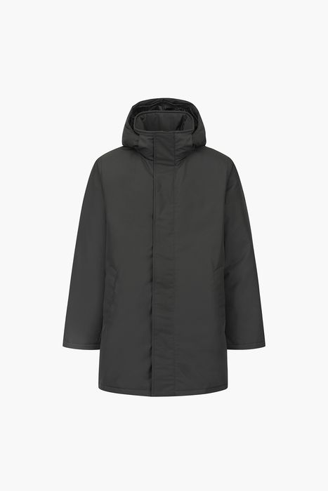 LABRADOR 덕다운 후드 롱 다운 점퍼 35211LABRADORBLACK