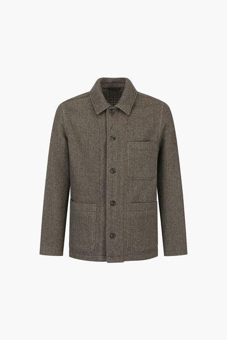 JAMISON 울 혼방 헤링본 캐주얼 자켓 BE4311201