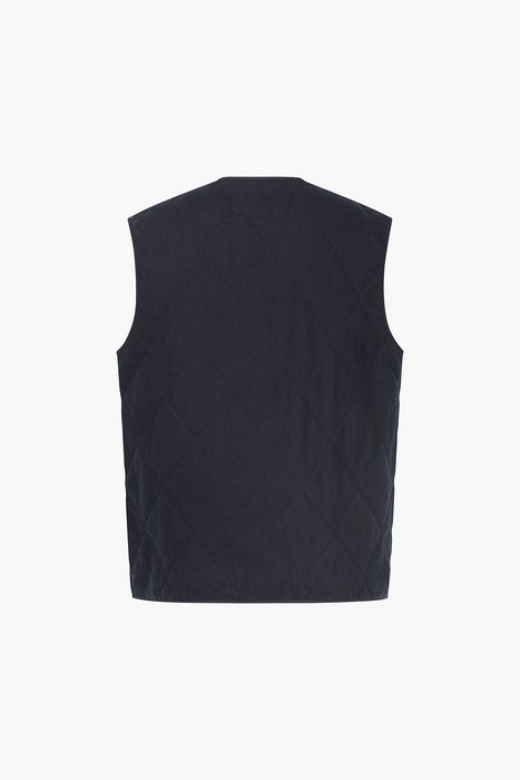 VINCE 울 혼방 퀼팅 빅 포켓 베스트 BE2810701