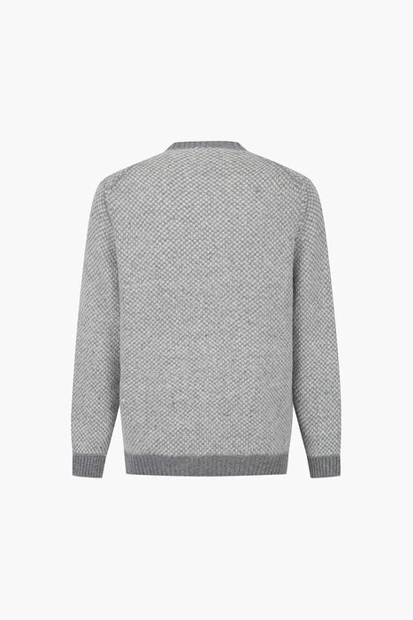 COL ROND 울 알파카 크루넥 긴소매 니트 BRW075H554401