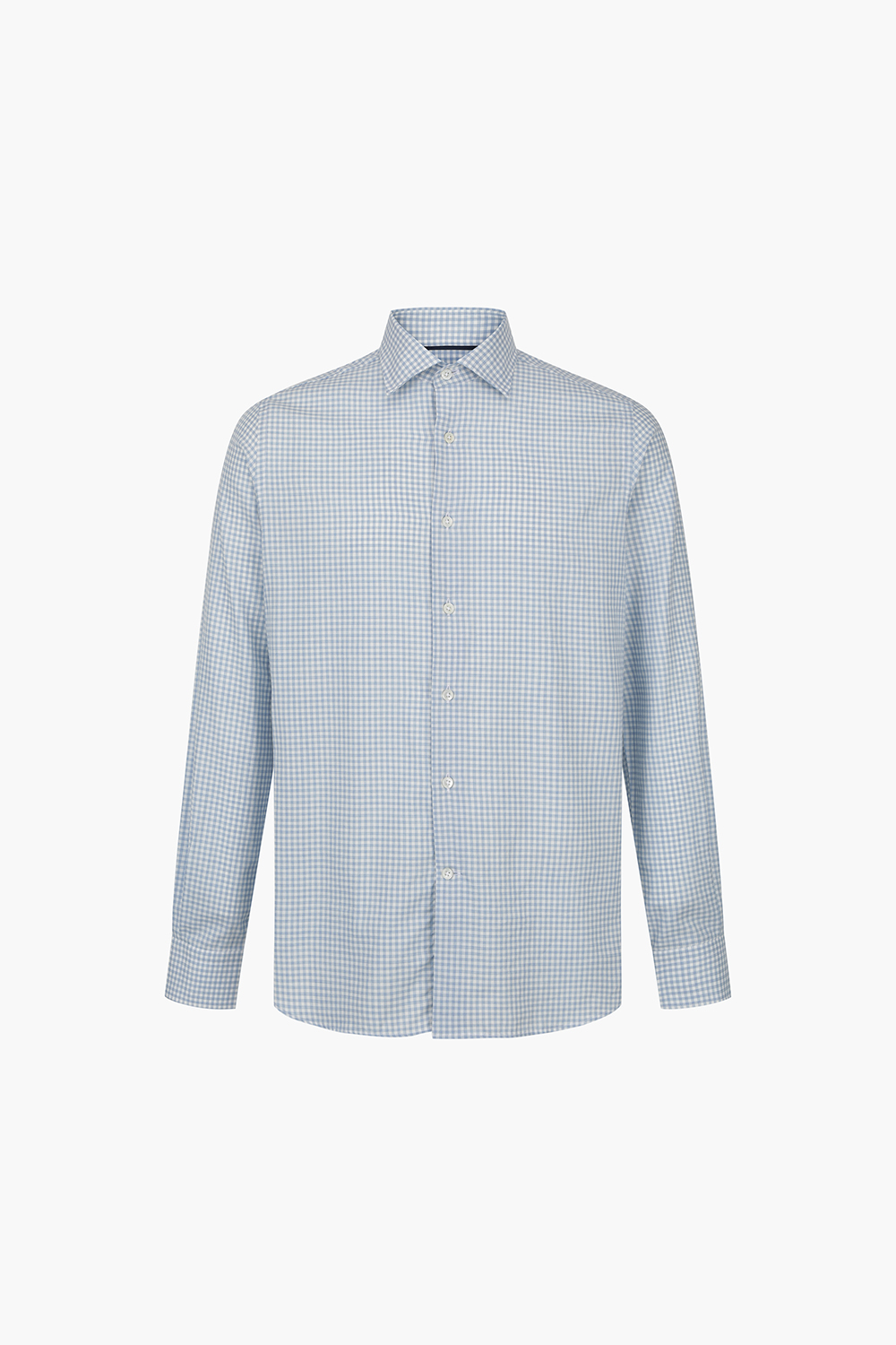 BEAULIEU 코튼 깅엄 체크 셔츠 BE150H542601