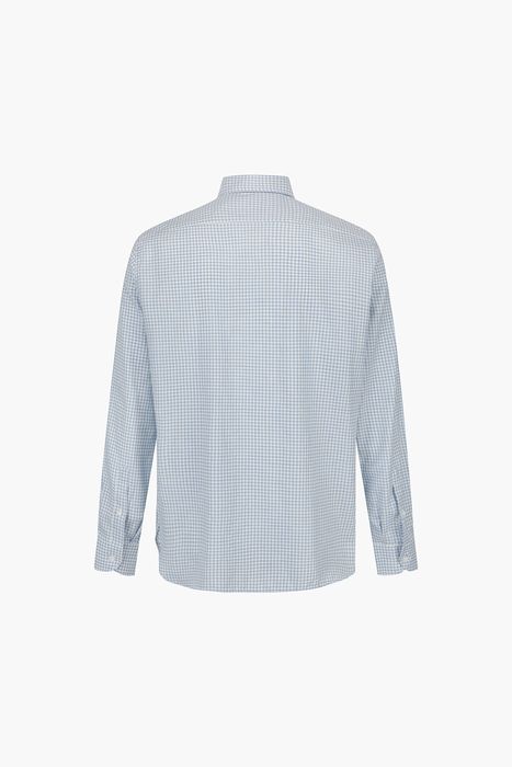 BEAULIEU 코튼 깅엄 체크 셔츠 BE150H542601