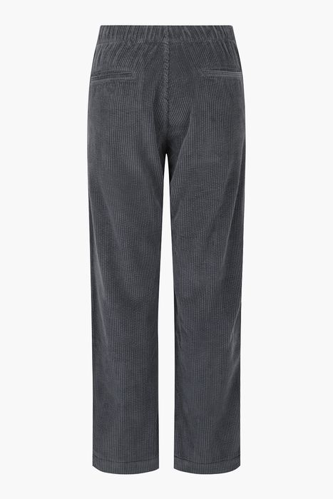 코튼 코듀로이 드로우스트링 스트레이트 캐주얼 팬츠 BE5910454