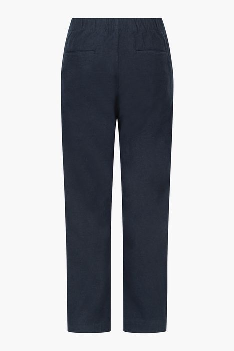 코튼 드로우스트링 스트레이트 캐주얼 팬츠 BE5910601