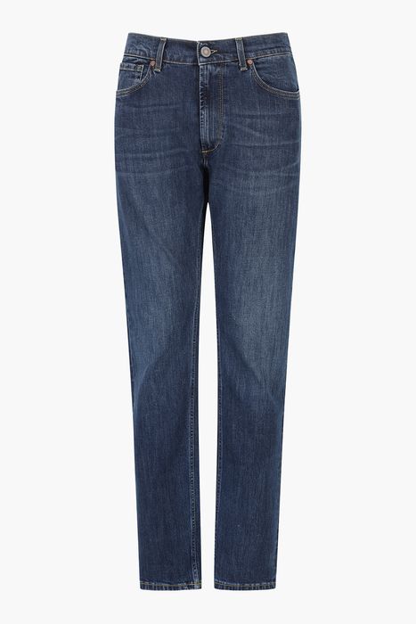 COSMY 진청 데님 슬림 캐주얼 팬츠 COSXD2627STONE