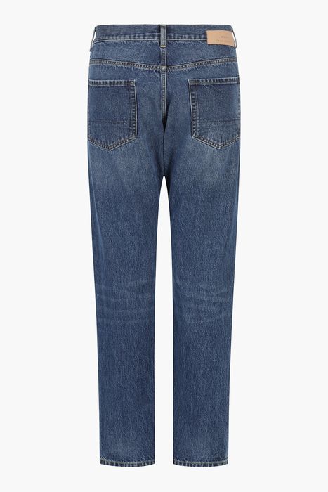 DAVIDE 중청 데님 스티치 스트레이트 캐주얼 팬츠 DAN6V1DO23STONE WACH