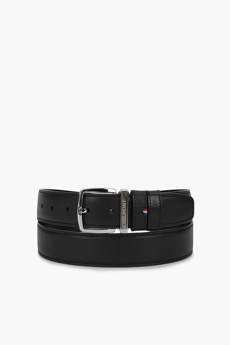 25 뉴 로고 핀 버클 팔라듐 30mm 블랙 사피아노/블랙 스무스 CJ8300012Z