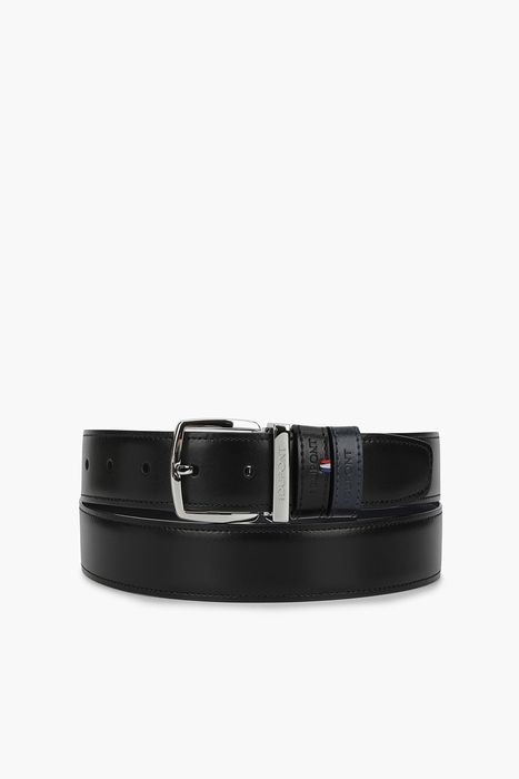 25 뉴 로고 핀 버클 팔라듐 30mm 블랙/네이비 스무스 벨트 CJ8300013Z