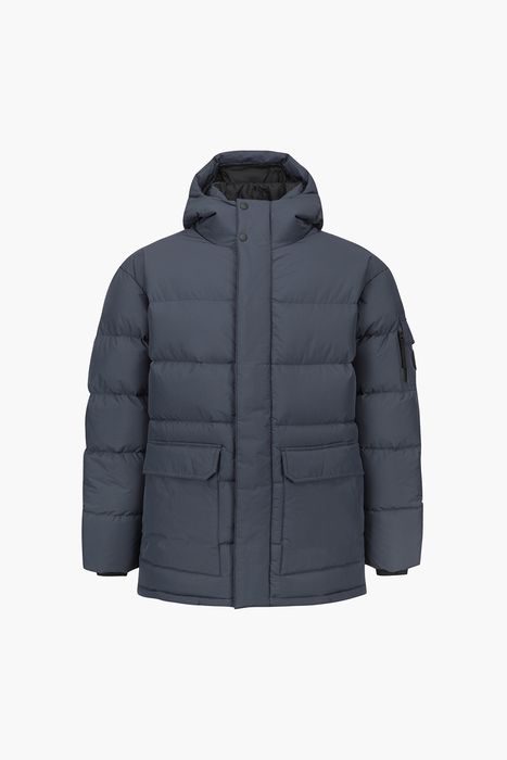 ALEXANDER 덕다운 후드 하프 패딩 점퍼 35611ALEXANDERTRUENV