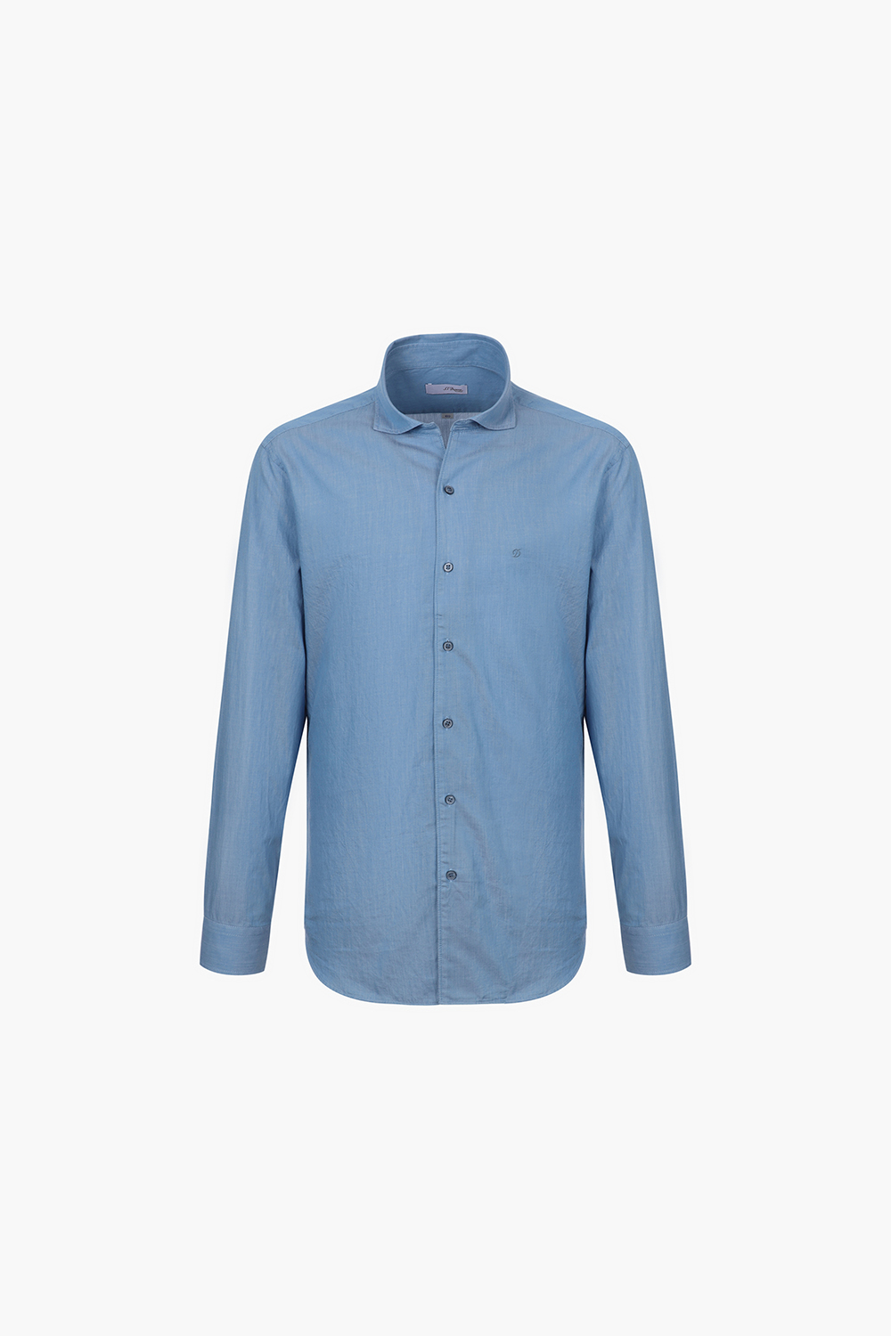 데님 라이크 트리콜로르 332 뉴 캐주얼 핏 셔츠 블루 SE5SM21LS332SBU