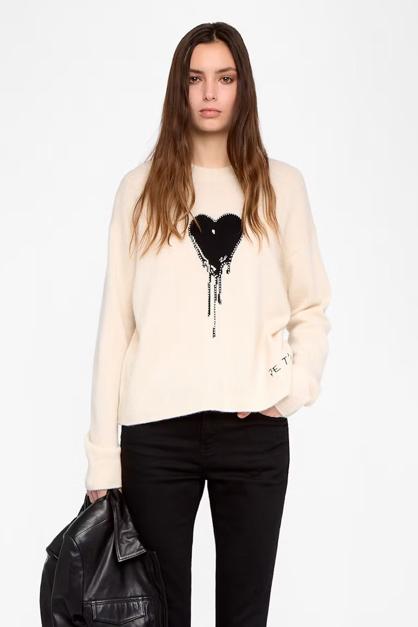 Markuz Heart Cashmere Sweater