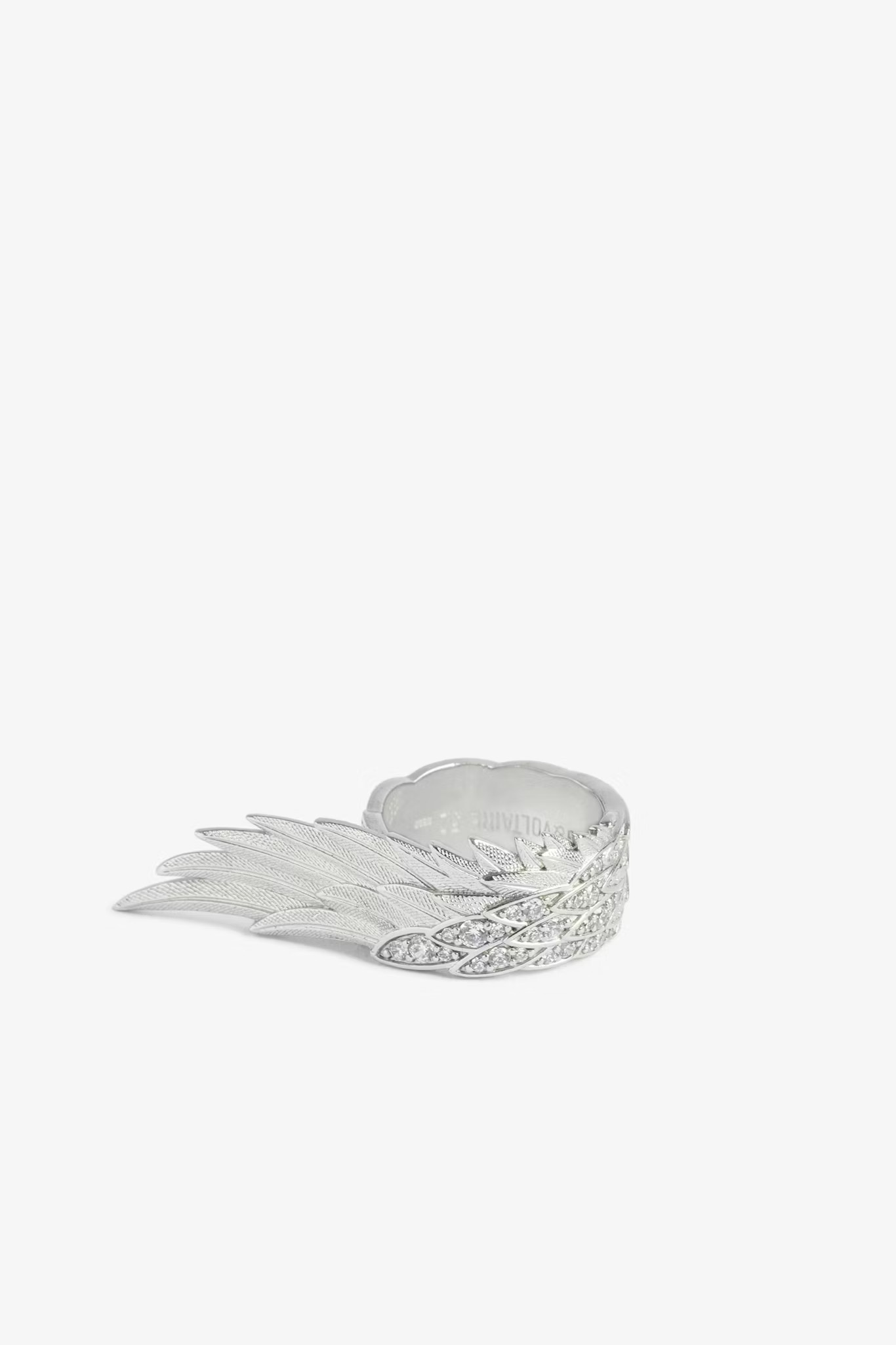 Rock Feather Spread Ring