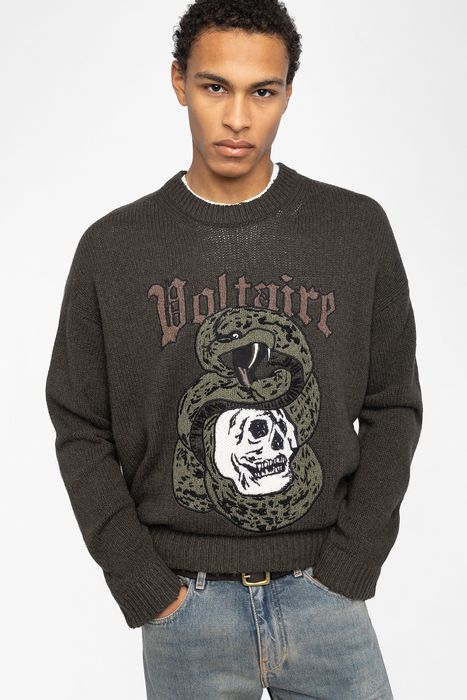 Marko Snake Wool Sweater