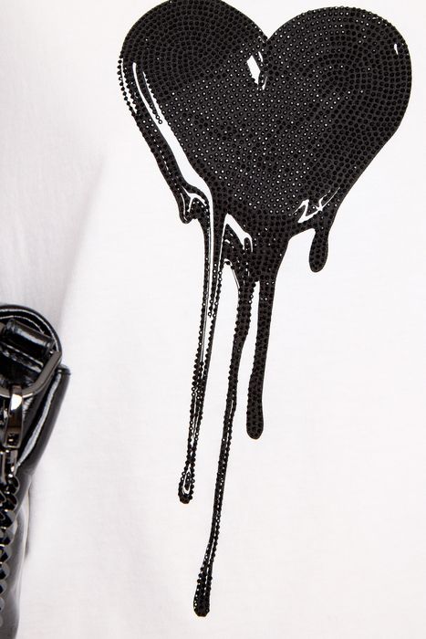 Walk Heart Strass T-Shirt