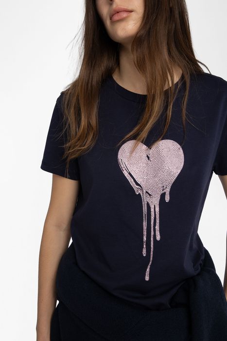 Walk Heart Strass T-Shirt