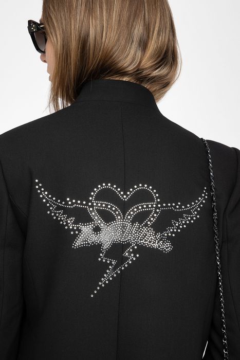 Verysa Heart Strass Jacket