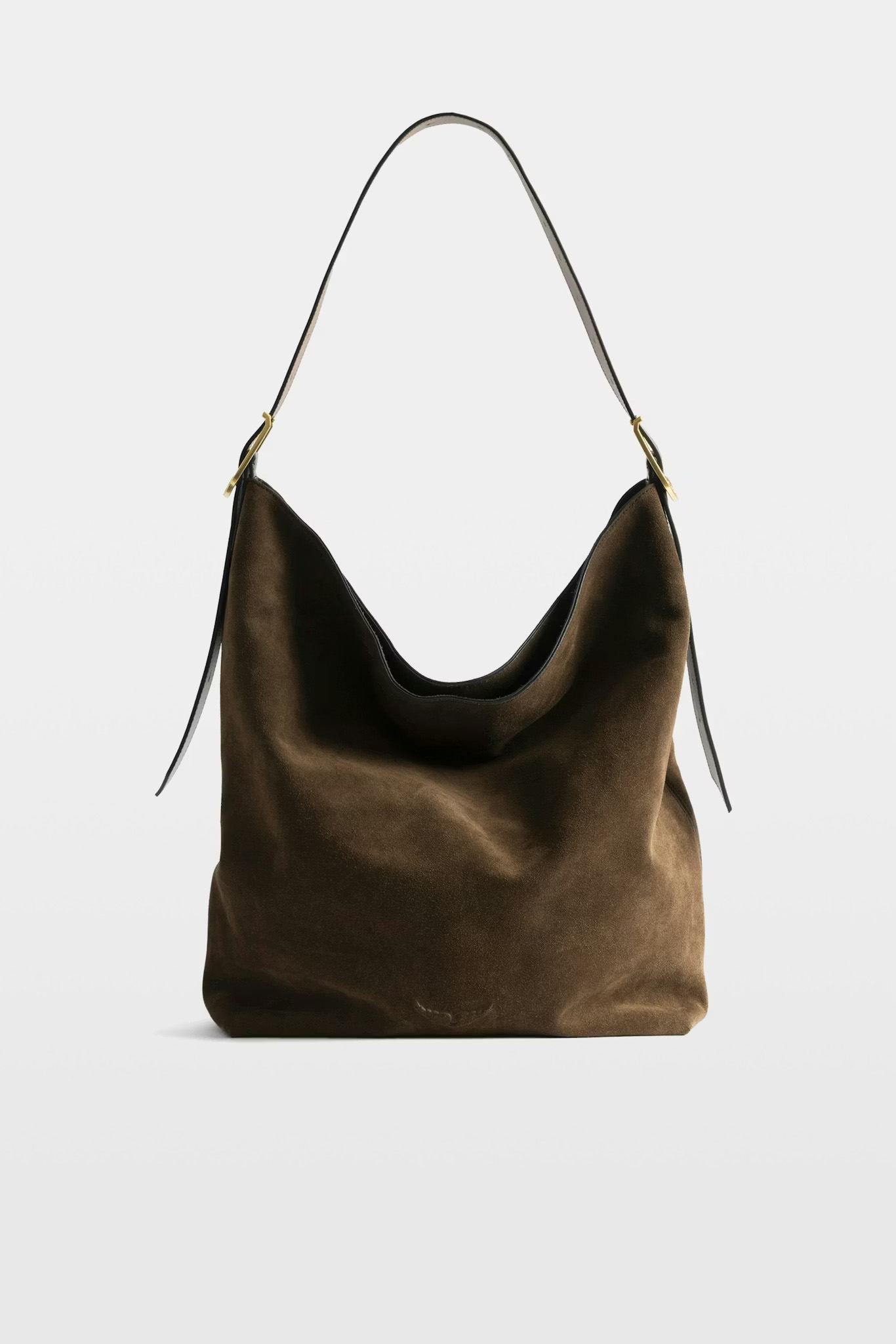 Jane Suede Medium Hobo Bag