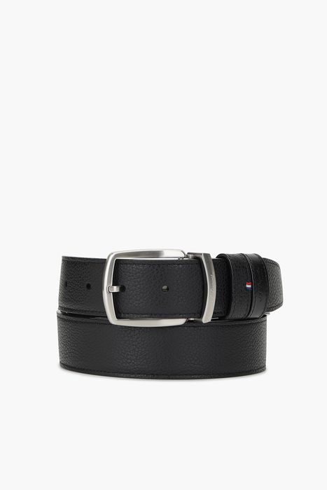 26 핀 버클 실버 35mm 양면 벨트 블랙그레인/블랙스무스 CJ8352000KR