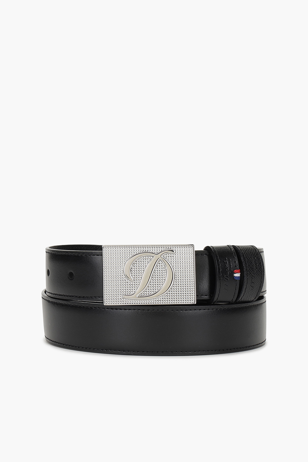 26 D로고 박스 버클 팔라듐 30mm 양면 벨트 블랙스무스/블랙사피아노 CJ8401000KR