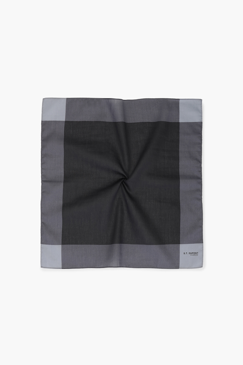 컬러 블록 1006 코튼 손수건 그레이 SE5FMA381006SGY