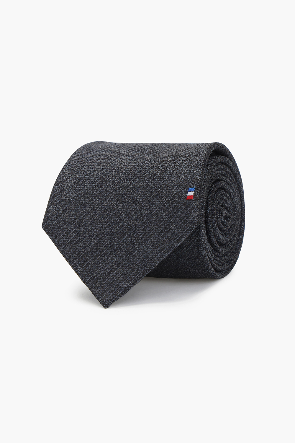 조직 솔리드 삼색 자수 254 넥타이 그레이 TE6SM62KA254TGY