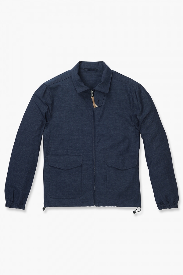 [아울렛특가] 0SOT10166 울 린넨 혼방 블루종 점퍼 SS-216P050802